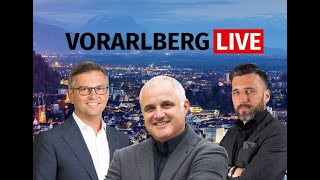 Vorarlberg LIVE mit Manfred Ganahl und Staatssekretär Magnus Brunner [upl. by Adnohsad]