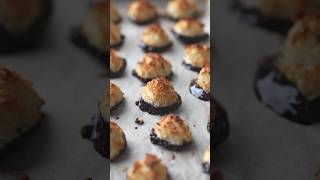 Simple 4Ingredient Dessert Coconut Macaroons Recipe [upl. by Ytram545]