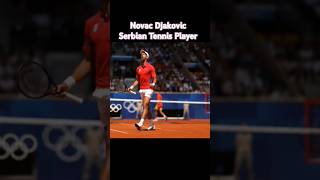 Highest grand Slam winner Novac Djakovic from Serbia parisolympics2024 Tennis Short Rambosinfo [upl. by Esten]