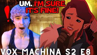 Vox Machina Season 2 Episode 8 FirstTime Reaction [upl. by Honeyman]