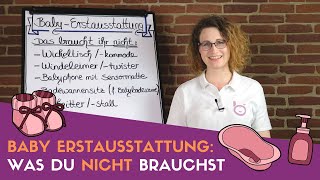 Baby Erstausstattung Was du NICHT brauchst [upl. by Linette]