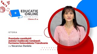 Istoria Clasa a Xa Premisele constituirii statelor medievale românești [upl. by Rbma]