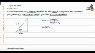 Trigonometría Problemas 4º de ESO matemáticas [upl. by Benji]