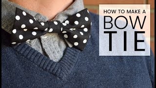 How to Make a Bow Tie [upl. by Eednam232]