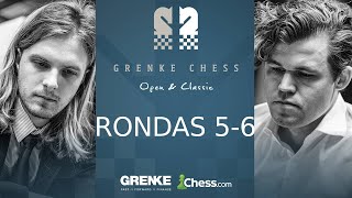 GRENKE CHESS CLASSIC 2024 56 Magnus Carlsen Ding Liren Rapport Maxime VachierLagrave [upl. by Ita]