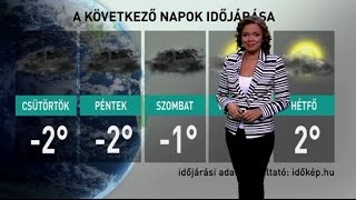 ATV időjárásjelentés 20161221 [upl. by Fredkin]