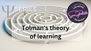 Tolmans Theory of LearningTolmans maze experiment on rats psychology education mentalhealth [upl. by Ytram767]