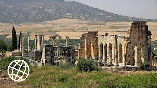 Ancient Roman City of Volubilis Morocco Amazing Places 4K [upl. by Emalee]