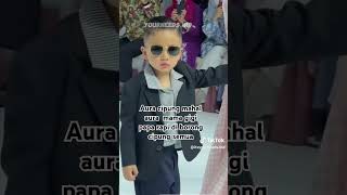 Rayanza ikut fasion show bareng mama gigi cipung rayanza mamagigi raffiahmad [upl. by Sana]