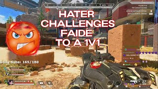 FAIDES BIGGEST HATER CHALLENGES HIM TO A 1V1 [upl. by Puff757]