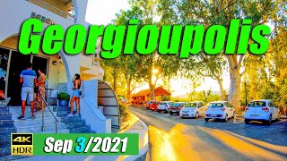 Georgioupolis Crete The most complete tour Crete Greece 2021 Walking Tour 4K UHD [upl. by Isyed]