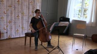 Marianne Baudouin Lie live  Nonfigurativ Musikk 29042016 [upl. by Carie]