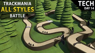 Tech Battle  Trackmania All Styles Battle DAY 14 [upl. by Sidwell452]