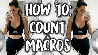 HOW TO CALCULATE YOUR MACROS TO LOSE WEIGHT OR BUILD MUSCLE [upl. by Eada]