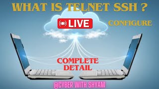 SSH Telnet Configure How its Works Complete Networking Tutorial [upl. by Annawd]