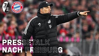 Der Pressetalk nach dem 22Unentschieden gegen Freiburg  FC Bayern 🇩🇪 [upl. by Ecraep]