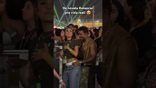 🔴 É casalzão que fala né 😍 Sophie Charlotte e Xamã curtindo juntos o rockinrio Atores de Renascer [upl. by Siraf]