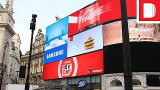 Do It Day 2016  Ads Go Live In Piccadilly Circus [upl. by Annaid]