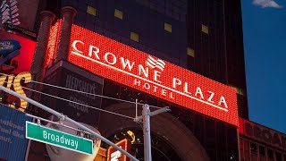 Como es hospedarse en el piso 39 del Crowne plaza hotel Times Square [upl. by Sivraj]