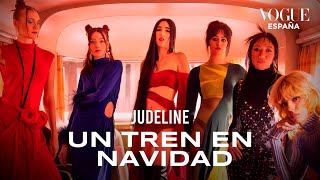 Judeline Un tren en Navidad  VOGUE España [upl. by Akemit506]