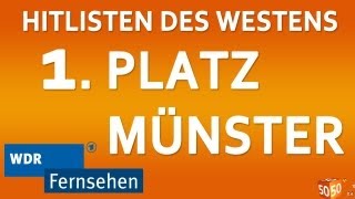 WDR  Hitlisten des Westens  Platz 1 Münster [upl. by Ji]