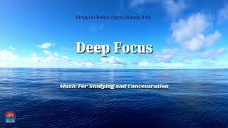 Study Music Deep Focus  Binaural Alpha Waves 8 Hz studymusic binauralbeats deepfocus [upl. by Eaton]