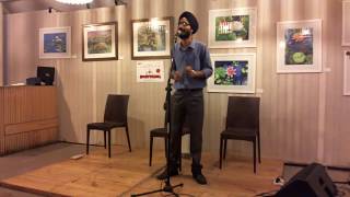 No Sweet  Khayal  by Amandeep Singh  Tell Us A Story at The Gallery Cafe [upl. by Shelden]