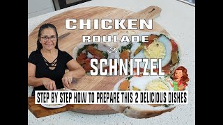 Chicken Roulade Recipe  How To Make A Chicken Roulade  Chicken Starter Recipe [upl. by Lempres]