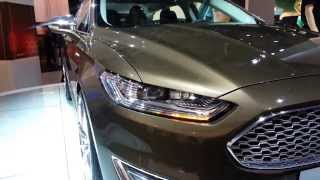 Ford Mondeo 2014 LED headlamp [upl. by Enilauqcaj812]