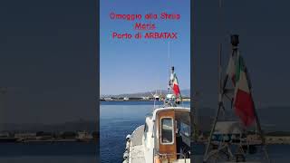 Omaggio alla Stella Maris Arbatax arbatax ship pilot travel sailing sardinia mare [upl. by Uok]