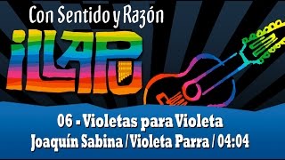 6 Violetas Para Violeta  Illapu  Con sentido y razón 2014 [upl. by Quintie]