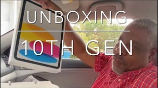 Unboxing Apple 10th Generation Silver IPad with L Spikes [upl. by Ingalls]