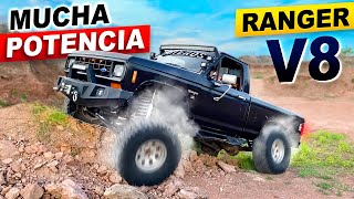 RANGER 4X4 con MOTOR V8 y SUSPENSIÓN MODIFICADA [upl. by Candra]