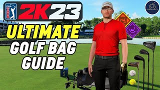 ULTIMATE Golf Bag Beginners Guide in PGA TOUR 2K23 [upl. by Attelliw]