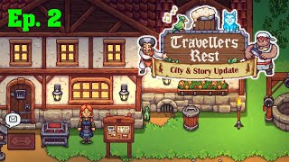 Finishing the TUTORIAL  Travellers Rest [upl. by Aiveneg]