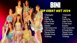 Best OPM Tagalog Love Songs  BINI  Greatest Hits Full Album 2024 [upl. by Knitter]