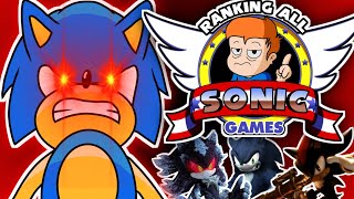 Ranking EVERY Sonic Game Ever [upl. by Haonam666]