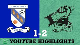 📺 Match goals Cleethorpes Town 12 Iron [upl. by Araz]