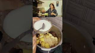 Farah Khans Favourite amp Famous quotYakhni Pulaoquot Recipe  shorts [upl. by Steven]