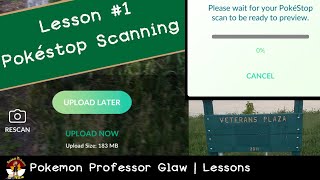 Lesson 1  Pokéstop Scanning How To Guide [upl. by Eical796]