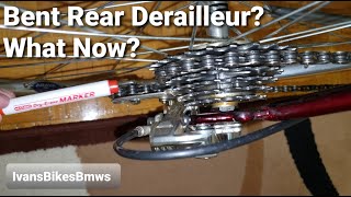 How To Check For Bent Rear Derailleur Cage  Hanger  What Options You Have  4K [upl. by Swartz]