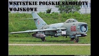 Wszystkie polskie samoloty wojskowe [upl. by Anaiek]