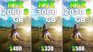 RTX 2060 Super vs RTX 3060 vs RTX 2070 Super  Test in 8 Games [upl. by Idram800]