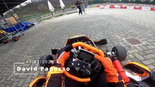 PISTA LE SIRENE ONBOARD KZ  TEST DAY [upl. by Nilyarg983]