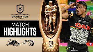 NRL Penrith Panthers v Parramatta Eels  Match Highlights  Grand Final 2022  NRL [upl. by Assenev]