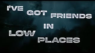 Cassyette  Friends in Low Places Official Lyric Video [upl. by Alvis921]