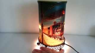 Vintage 1956 Econolite John Bull Locomotive Train Motion Lamp [upl. by Tegirb]