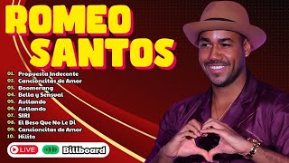 Romeo Santos  15 Las Mejores Canciones de Bachata  Álbum Completo de Éxitos 2024 romeosantos [upl. by Costin]