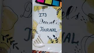 Journal diary cover Page idea❣️journal diary beautiful awesome excellent nice trending idea [upl. by Chaney932]