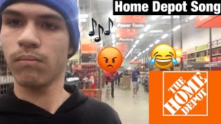 Blasting The Home Depot Song in Home Depot PRANK KICKED OUT [upl. by Boyd]